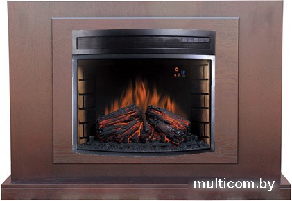 Каминокомплект Smolcom Lucca FS25 с Royal Flame Dioramic 25 LED FX (махагон коричневый)