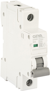 Выключатель автоматический GEYA GYM8 1P 25А B 4.5кА GYM81P25B