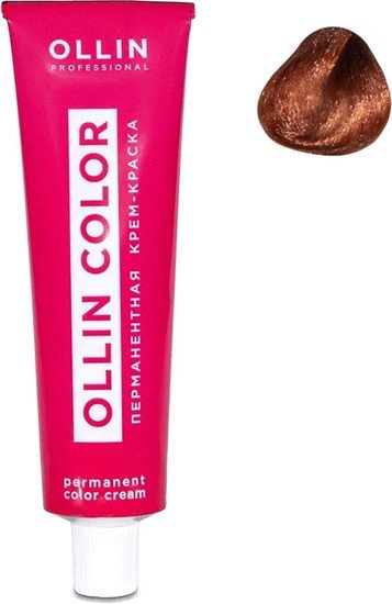 Крем-краска Ollin Professional Color перманентная 7/4 русый медный 60 мл