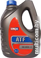 Трансмиссионное масло Unix ATF III 4л
