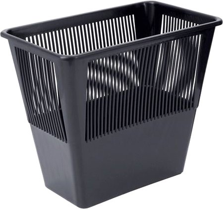 Корзина для бумаг Стамм КР31 (черный)