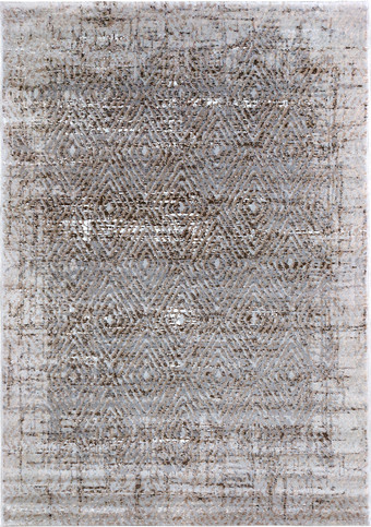 Ковер для жилой комнаты Bossan Nizza 2607A-SKAHVE-AGRI 1.2x1.7 м