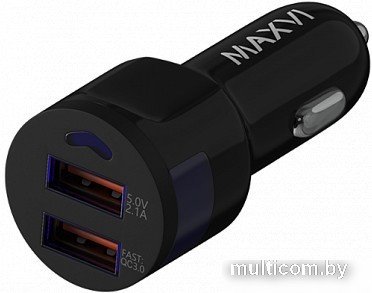 Автомобильное зарядное Maxvi CCM-522 (черный)
