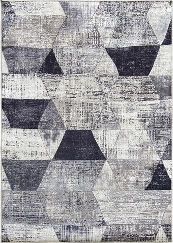 Ковер для жилой комнаты Linea Hali Banco P1044-GREY (1.5x2.3)