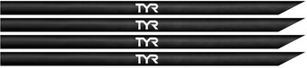Резинка для лопаток TYR Silicone Replacement Straps LHPSILST/001 (черный)