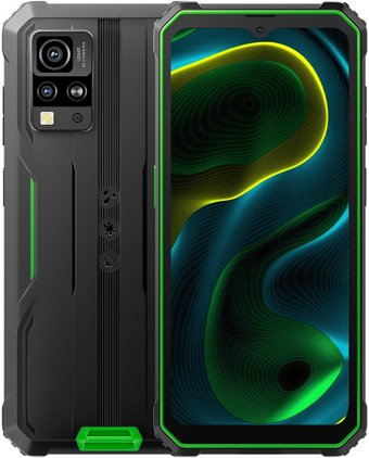 Телефон Blackview BV4800 SE 4GB/64GB (черный/зеленый)