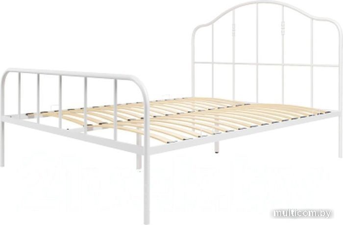 Кровать Князев Мебель Афина АФН.140.200.Б (белый муар)