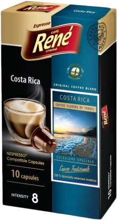 Кофе в капсулах Rene Nespresso Costa Rica 10 шт