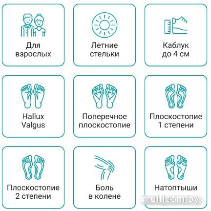 Стельки ортопедические Ortmann Spira (р.41)