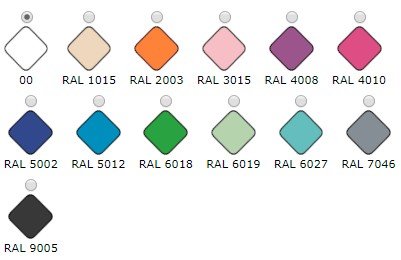Душевой поддон Эстет Гамма 90x90 [3-0001]