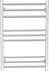 Полотенцесушитель Ростела Свирель V нижнее подключение 1/2" 80 см