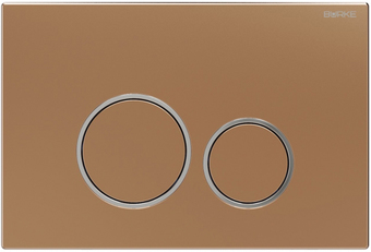 Панель смыва Burke Тип 05 105.RH.1 (розовое золото/хром глянцевый)