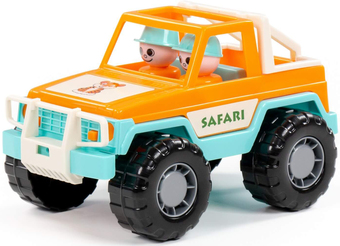 Внедорожник Полесье Джип Сафари 90201 (оранжевый)