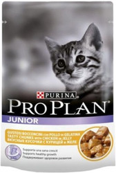 Корм для кошек Pro Plan Junior с курицей 0.085 кг