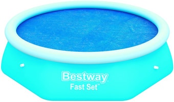 Аксессуары для бассейнов Bestway Солнечное покрывало 210 см для бассейна 244 см 58060