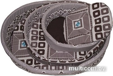 Лежак Cat House овальная M 40x50 см (коричневый)