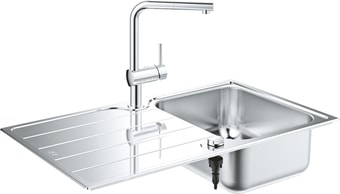 Кухонная мойка Grohe K500 45-S 86/50 1.0 rev 31573SD1