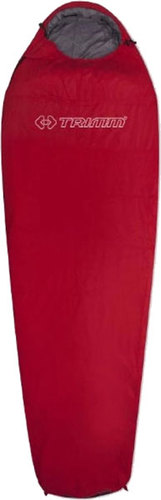 Спальный мешок Trimm Lite Summer 195 R (правая молния, красный)