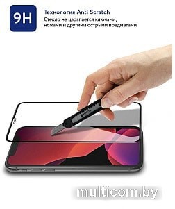 Защитное стекло Mocoll Storm 2.5D Full Cover для iPhone iPhone 11/XR (черное)