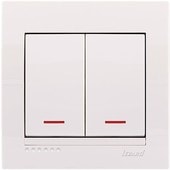 Выключатель Lezard Deriy 702-0202-112 (белый)