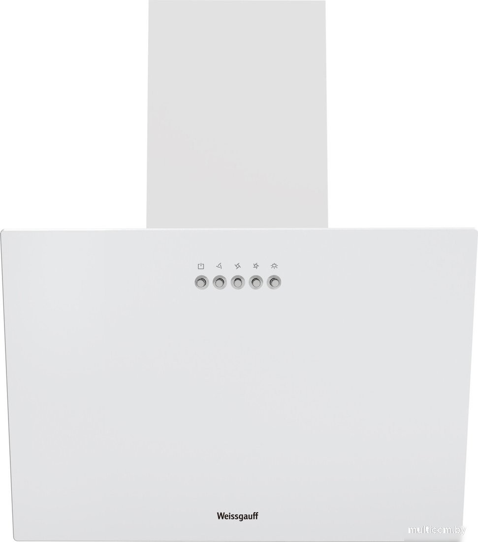 Кухонная вытяжка Weissgauff Sigma 50 PB WH (белый)