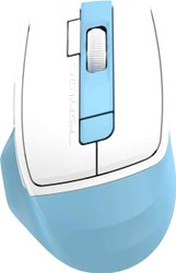 Мышь A4Tech Fstyler FG45CS Air2 (белый/голубой)