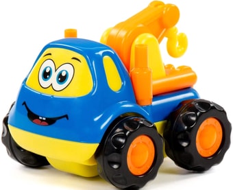 Игрушечный транспорт Полесье Автомобиль-эвакуатор инерционный Патрик 88949