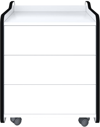 Тумба VMM Game Case 50 White Black CS-2WEBK (белый/черный)