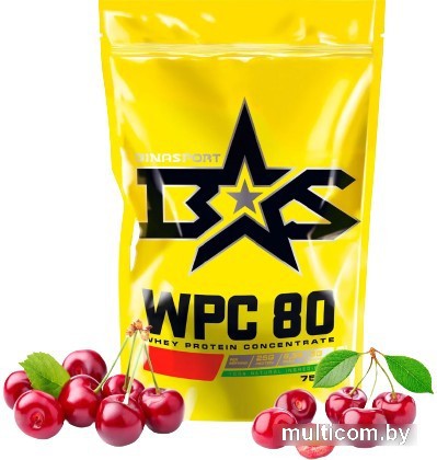 Протеин Binasport WPC 80 (750г, вишня)