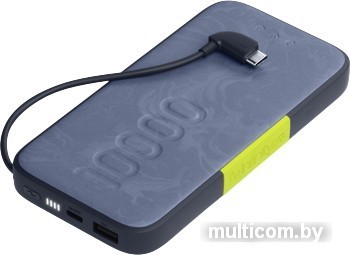 Внешний аккумулятор Infinity InstantGo Built-in USB-C 10000mAh (синий)