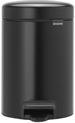 Brabantia Pedal Bin NewIcon 3 л (черный матовый)