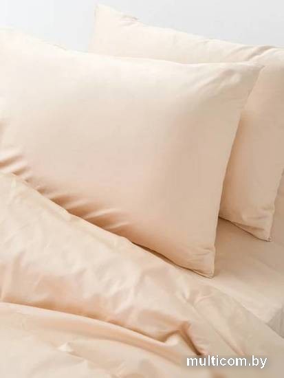 Постельное белье GoodNight Сатин Делюкс 1.5 341732 (бежевый)