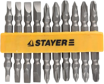 Набор бит Stayer 2605-H10