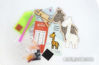 Алмазная мозаика Wizardi Зимний Домик WWP116