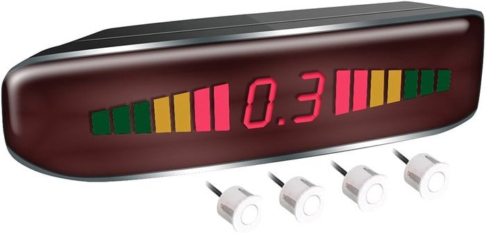 Парковочный радар Digma DCK-120 (белый)