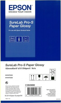 Фотобумага Epson SureLab Pro-S Paper Luster 6&quot;x65м 248 г/м2 2 рулона C13S450066BP