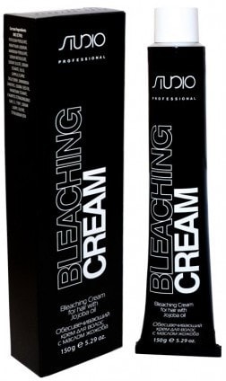 Обесцвечивающая паста Kapous Professional Обесцвечивающий крем для волос с маслом жожоба 150 г