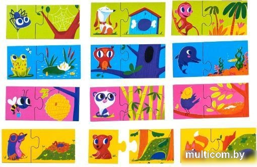 Мозаика/пазл Dream Makers Кто где живет? RI1801C