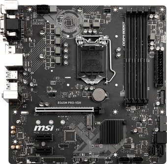 Материнская плата MSI B365M PRO-VDH