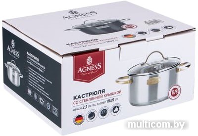 Кастрюля Agness Craft 914-103