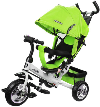 Детский велосипед Moby Kids Comfort 10x8 EVA (зеленый)