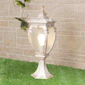 Уличный фонарь Elektrostandard Andromeda S GLYF-8024S (белое золото)