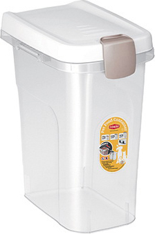 Контейнер для корма Stefanplast 98400 (прозрачный/белый)