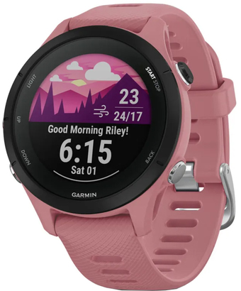 Умные часы Garmin Forerunner 255S 41 мм (пыльная роза/черный)