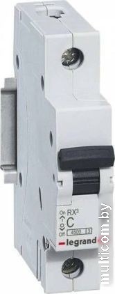 Выключатель автоматический Legrand RX3 1П С 6A 4.5kA 419661