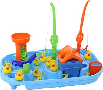 Набор игрушек для ванной Полесье Поймай уточку 40541 (в коробке)