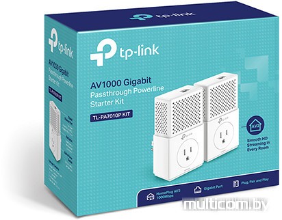 Комплект powerline-адаптеров TP-Link TL-PA7010P KIT