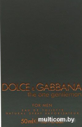 Dolce&Gabbana The One Gentleman EdT (50 мл)