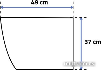 Унитаз Rea Carlo Mini Rimless REA-C8936