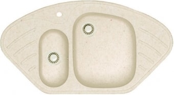 Кухонная мойка Berge BR-9550 (бежевый)